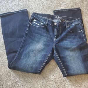 Womens blue jeans
